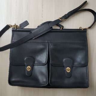 コーチ(COACH)のOLD COACH オールドコーチ　ブリーフケース　サイドダブルポケット(ビジネスバッグ)