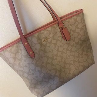 コーチ(COACH)のCOACH コーチ　トートバッグ　ピンク(トートバッグ)