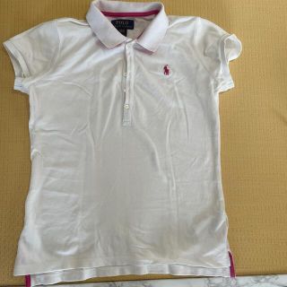 ポロラルフローレン(POLO RALPH LAUREN)のポロラルフローレン  polo Ralph Lauren ポロシャツ　白　S(ポロシャツ)