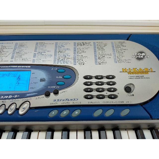 CASIO(カシオ)のCASIO カシオ キーボードLK-65　光ナビゲーション　電子ピアノ 楽器の鍵盤楽器(キーボード/シンセサイザー)の商品写真