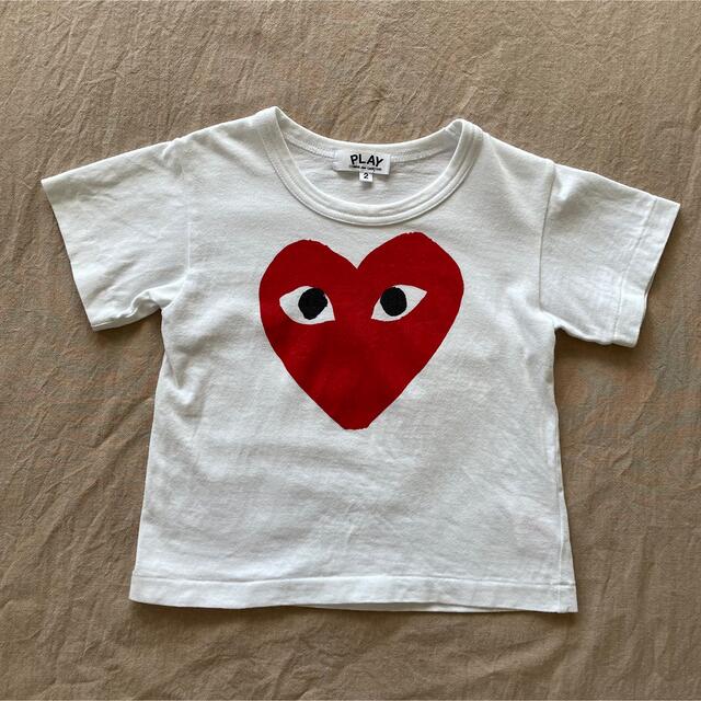 COMME des GARCONS(コムデギャルソン)のコムデギャルソン　キッズTシャツ キッズ/ベビー/マタニティのキッズ服男の子用(90cm~)(Tシャツ/カットソー)の商品写真