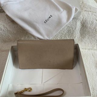 セリーヌ(celine)のセリーヌ　CELINE長財布　ベージュ(財布)