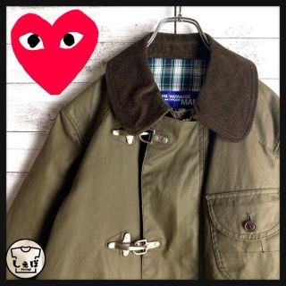 コム デ ギャルソン(COMME des GARCONS) ブルゾン(メンズ)(グリーン ご購 ギャルソン ジャケット 美品 テーラードジャケット