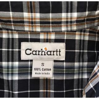 カーハート(carhartt)の新品！カーハート 半袖シャツ S(Tシャツ/カットソー(半袖/袖なし))