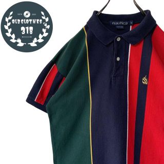 ノーティカ(NAUTICA)の【NAUTICA】ノーティカ 90s ポロシャツ クレイジーパターン(ポロシャツ)