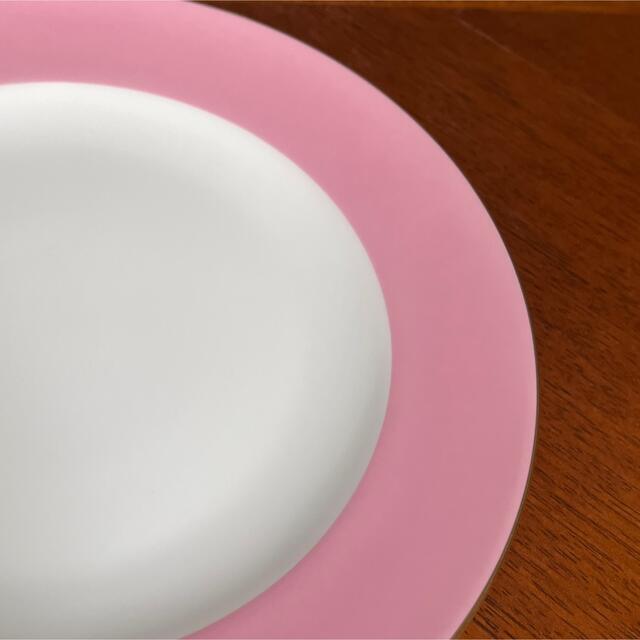 未使用美品】大倉陶園☆色蒔きピンク☆デザート皿 1枚-eastgate.mk