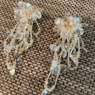 ザラ(ZARA)のZARA ビジュー ピアス クリア (ピアス)