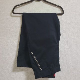 シュプリーム(Supreme)のSupreme Studded Work Pant 32inch　ブラック(ワークパンツ/カーゴパンツ)