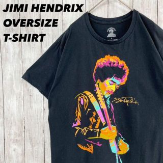 ミュージックTシャツJIMI HENDRIXジミヘンドリックスオーバーサイズ黒L