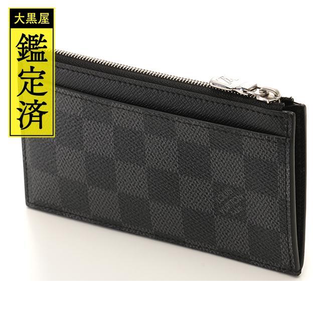 LOUIS VUITTON(ルイヴィトン)のルイヴィトン コインカード・ホルダー ダミエ・グラフィット【473】 メンズのファッション小物(コインケース/小銭入れ)の商品写真