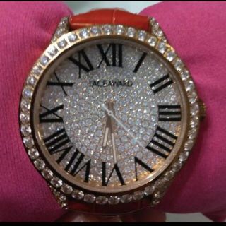 SWAROVSKI - フェイスアワード 時計 腕時計 スワロフスキー キラキラ ... フェイスアワード キラキラジュエリーウォッチ