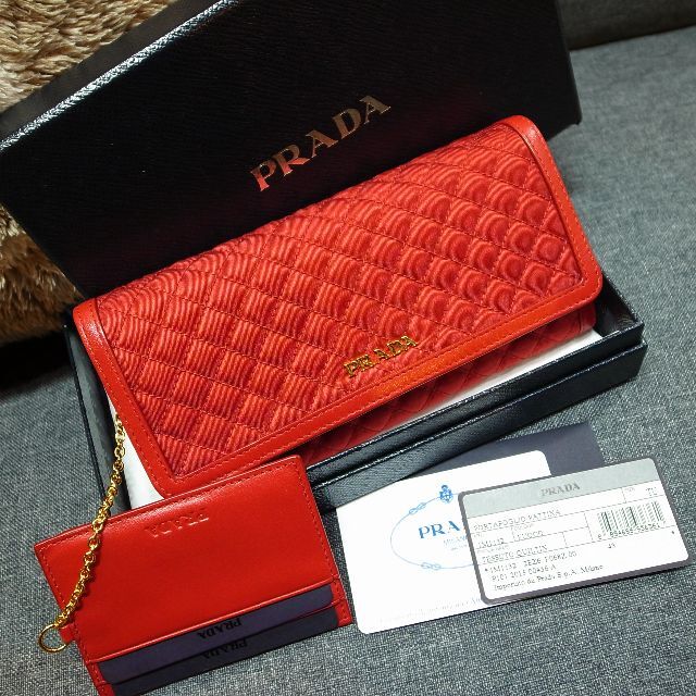 正規品 プラダ PRADA 長財布