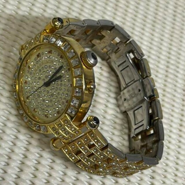 ジョンハリソン J.HARRISON 時計 腕時計 スワロフスキー 金 夏 高校 メンズの時計(腕時計(アナログ))の商品写真