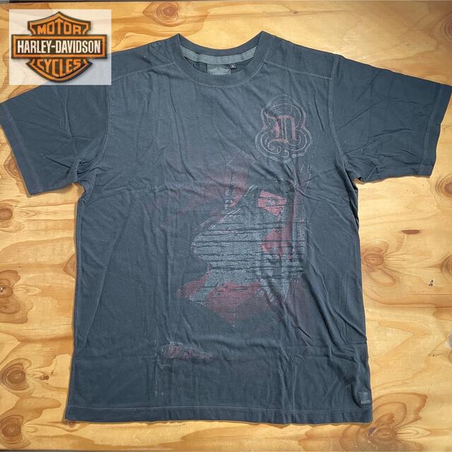 定価8,400円☆Harley-Davidson Tシャツ ブラック/L