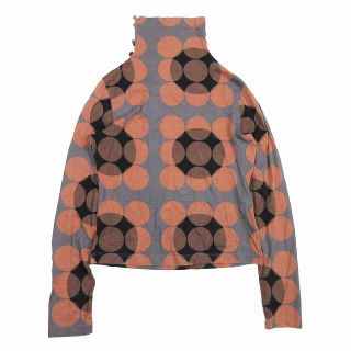 マルニ(Marni)のマルニ サークル ドット プリント 長袖 Tシャツ ハイネック プルオーバー(Tシャツ(長袖/七分))