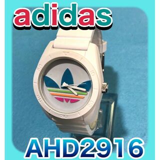 【美品】adidas 腕時計 SANTIAGO ADH2916　稼働中(腕時計(デジタル))