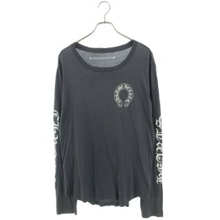 クロムハーツ(Chrome Hearts)のクロムハーツ CH L/S /1 袖英字プリント長袖カットソー L(Tシャツ/カットソー(七分/長袖))