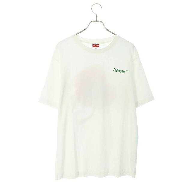 KENZO(ケンゾー)のケンゾー 22SS Poppy Loose T-Shirt FC55TS227CSL バックポピーフラワーTシャツ メンズ L メンズのトップス(Tシャツ/カットソー(半袖/袖なし))の商品写真