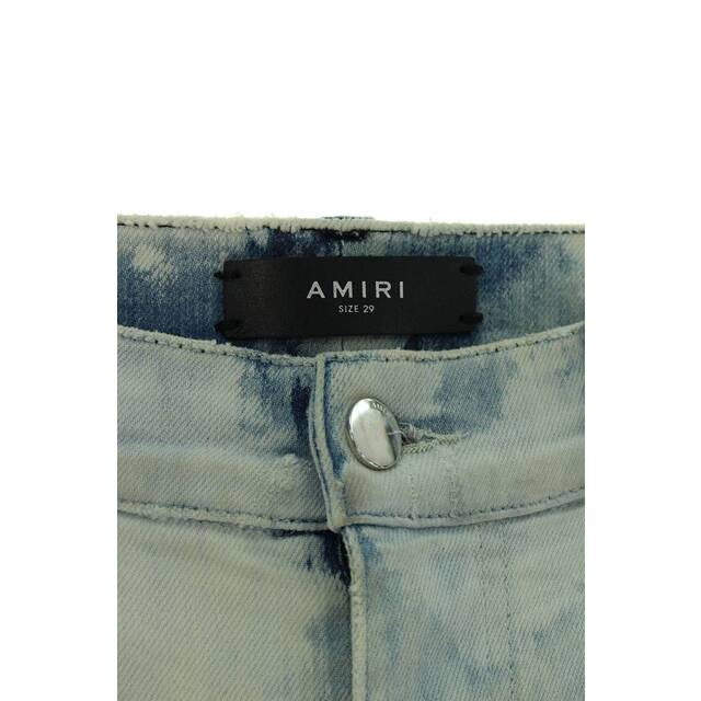 AMIRI アミリ サイドライン クラッシュ加工 スキニー デニム パンツ