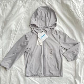 ユニクロ(UNIQLO)の新品　ユニクロ　エアリズム　UVカットメッシュパーカー(ジャケット/上着)