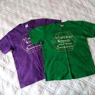 【非売品！】東北大学ロゴTシャツ　2枚(Tシャツ(半袖/袖なし))