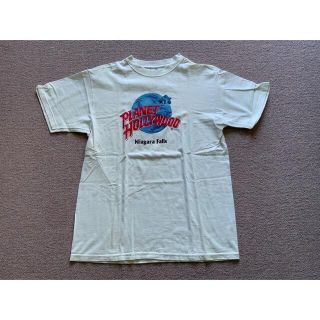 Planet Hollywood Niagara Falls ロゴTシャツ　白(Tシャツ/カットソー(七分/長袖))