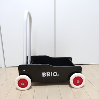 ブリオ(BRIO)のブリオ BRIO 手押し車 ブラック(手押し車/カタカタ)