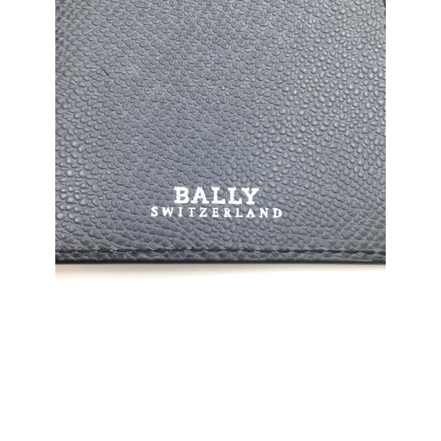 Bally(バリー)のほぼ未使用　バリー　BALLY　二つ折り　レザー　長財布　グレー　メンズ　 メンズのファッション小物(折り財布)の商品写真