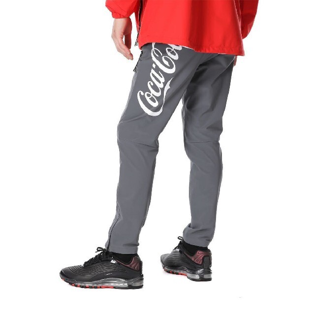 F.C.R.B Coca-cola WARM UP PANTS (グレー:M) 4