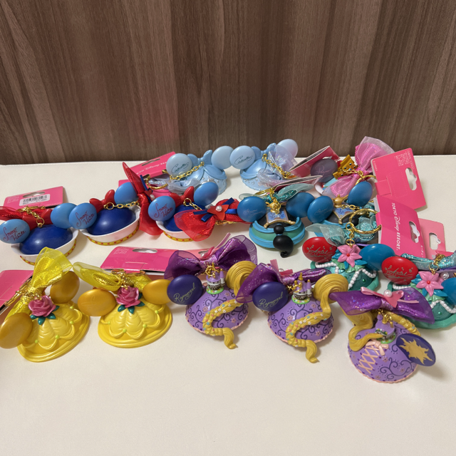 キーホルダー 東京ディズニーリゾートプリンセスハットキーホルダーセット東京ディズニーランド