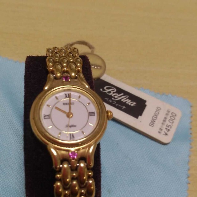 セイコーベルフィーナ未使用SWGX010、セイコーレディース腕時計未使用ファッション小物