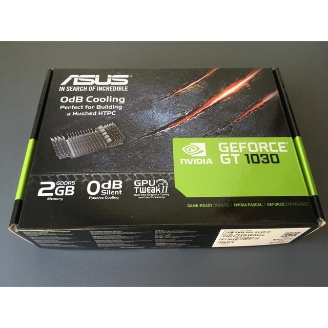 ASUS GEFORCE GT 1030 グラフィック・ボード（新品）PCパーツ