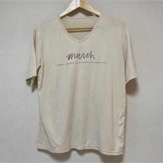 ディーホリック(dholic)のTシャツ　半袖　ディーホリック　ベージュ　韓国(Tシャツ(半袖/袖なし))