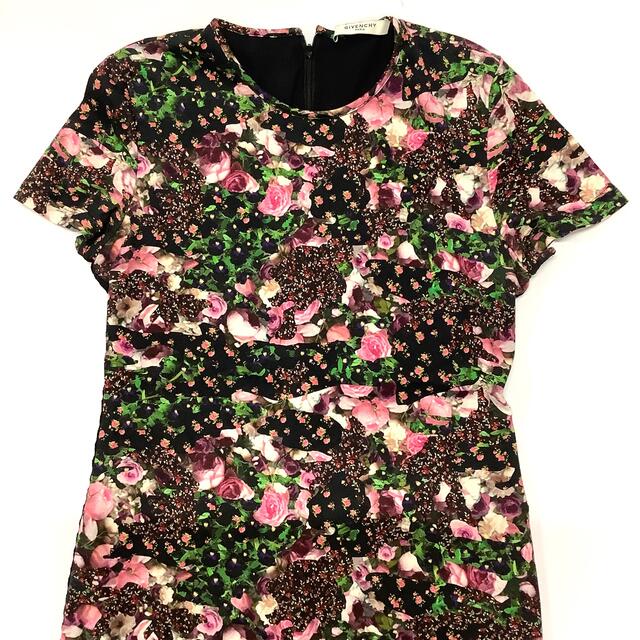 GIVENCHY - ジバンシー ワンピース ブラック花柄 #Sサイズ r247の通販