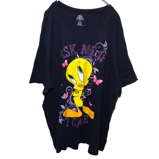 ART VINTAGE(アートヴィンテージ)の【希少】ルーニーチューンズ LOONY Tシャツ 3L オーバーサイズ 古着 レディースのトップス(Tシャツ(半袖/袖なし))の商品写真