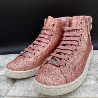 アグ(UGG)の★mmk様専用★UGG アグ オリーブ グリッター ピンク ラメ サイドジップ(スニーカー)