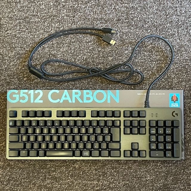 【赤軸】ロジクール G ゲーミングキーボード 有線 G512r-LN⌨️