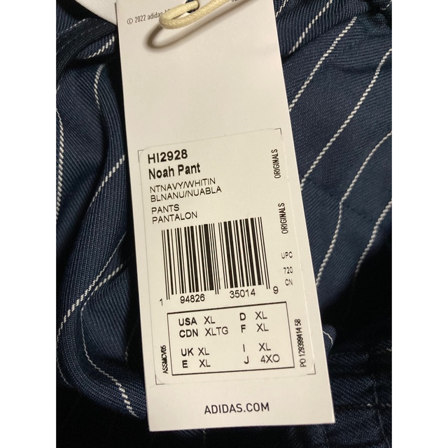 adidas - 新品タグ付き adidas × noah コラボ ストライプパンツ adidas - 新品タグ付き adidas × noah コラボ ストライプパンツ