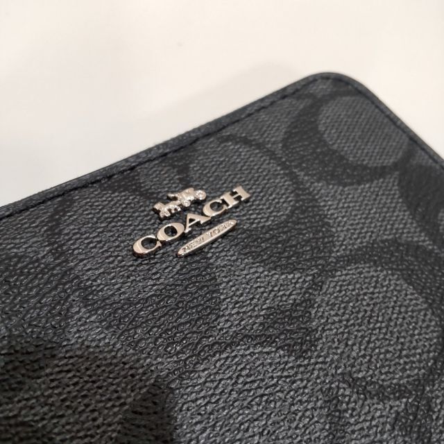 COACH(コーチ)のコーチ　メンズ　シグネチャー　二つ折り　財布　FJ013 メンズのファッション小物(折り財布)の商品写真