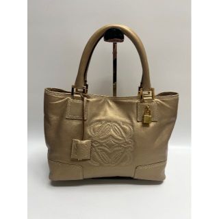 ロエベ(LOEWE)のLOEWE ロエベ　ハンドバッグ　ゴールド(ハンドバッグ)