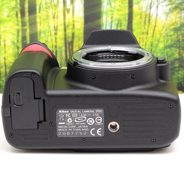 Nikon D60☆スマホ転送OK&即発送☆初心者さんも安心の簡単操作!2970