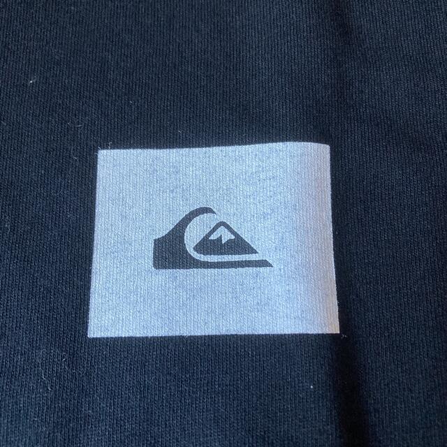 QUIKSILVER(クイックシルバー)のクイックシルバー 長袖Tシャツ L ブラック 黒 バックプリント柄 メンズのトップス(Tシャツ/カットソー(七分/長袖))の商品写真