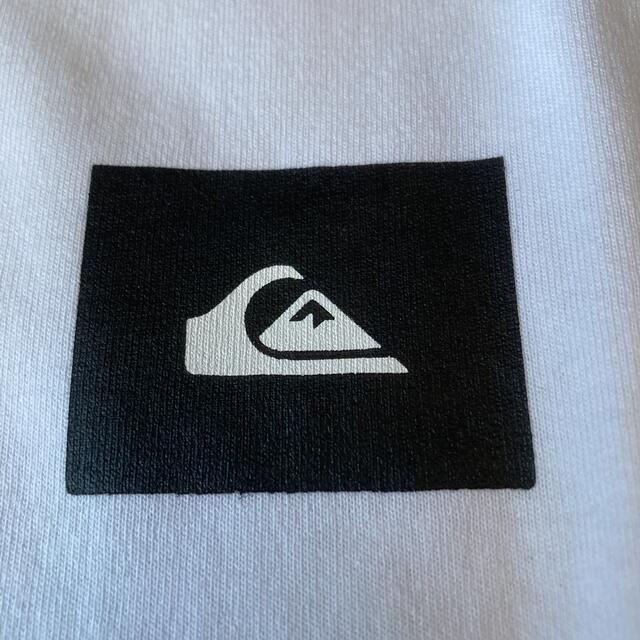 QUIKSILVER(クイックシルバー)のクイックシルバー 長袖Tシャツ L 白 バックプリント柄 メンズのトップス(Tシャツ/カットソー(七分/長袖))の商品写真