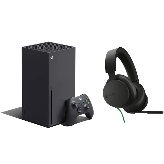 【新品】Xbox Series X& ステレオヘッドセット家庭用ゲーム機本体