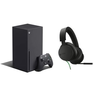 エックスボックス(Xbox)の【新品】Xbox Series X& ステレオヘッドセット(家庭用ゲーム機本体)