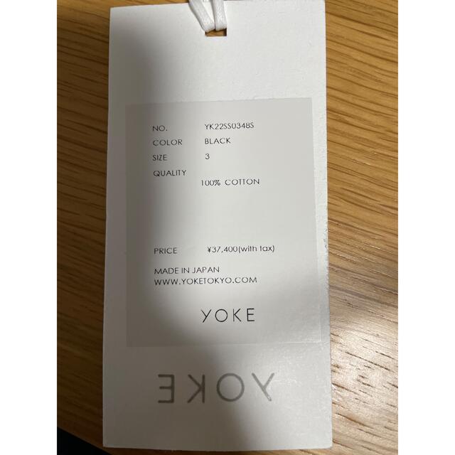 YOKE Printed Cotton Crewneck Vest サイズ3