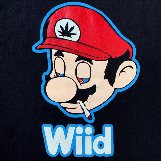 Vintage 00s Wiid マリオ Tシャツ L Super Marioメンズ