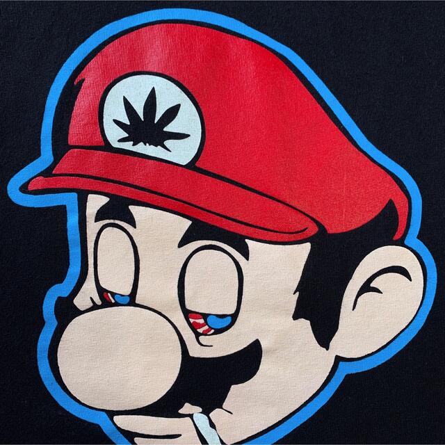Vintage 00s Wiid マリオ Tシャツ L Super Mario メンズのトップス(Tシャツ/カットソー(半袖/袖なし))の商品写真
