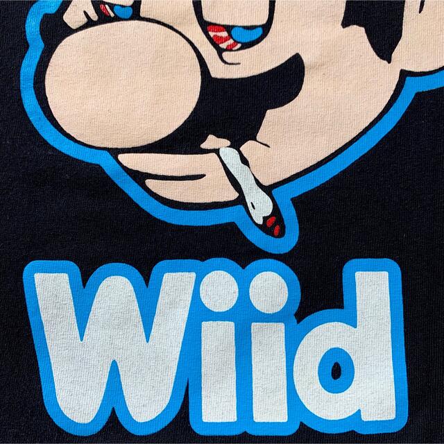 Vintage 00s Wiid マリオ Tシャツ L Super Mario メンズのトップス(Tシャツ/カットソー(半袖/袖なし))の商品写真
