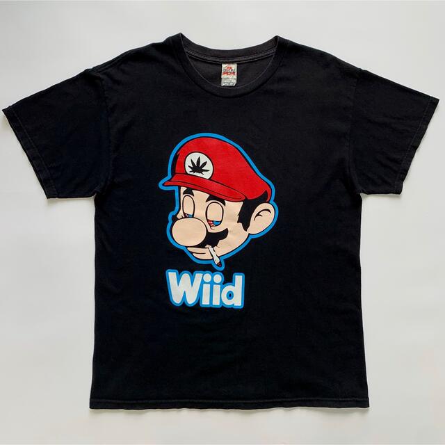 Vintage 00s Wiid マリオ Tシャツ L Super Mario